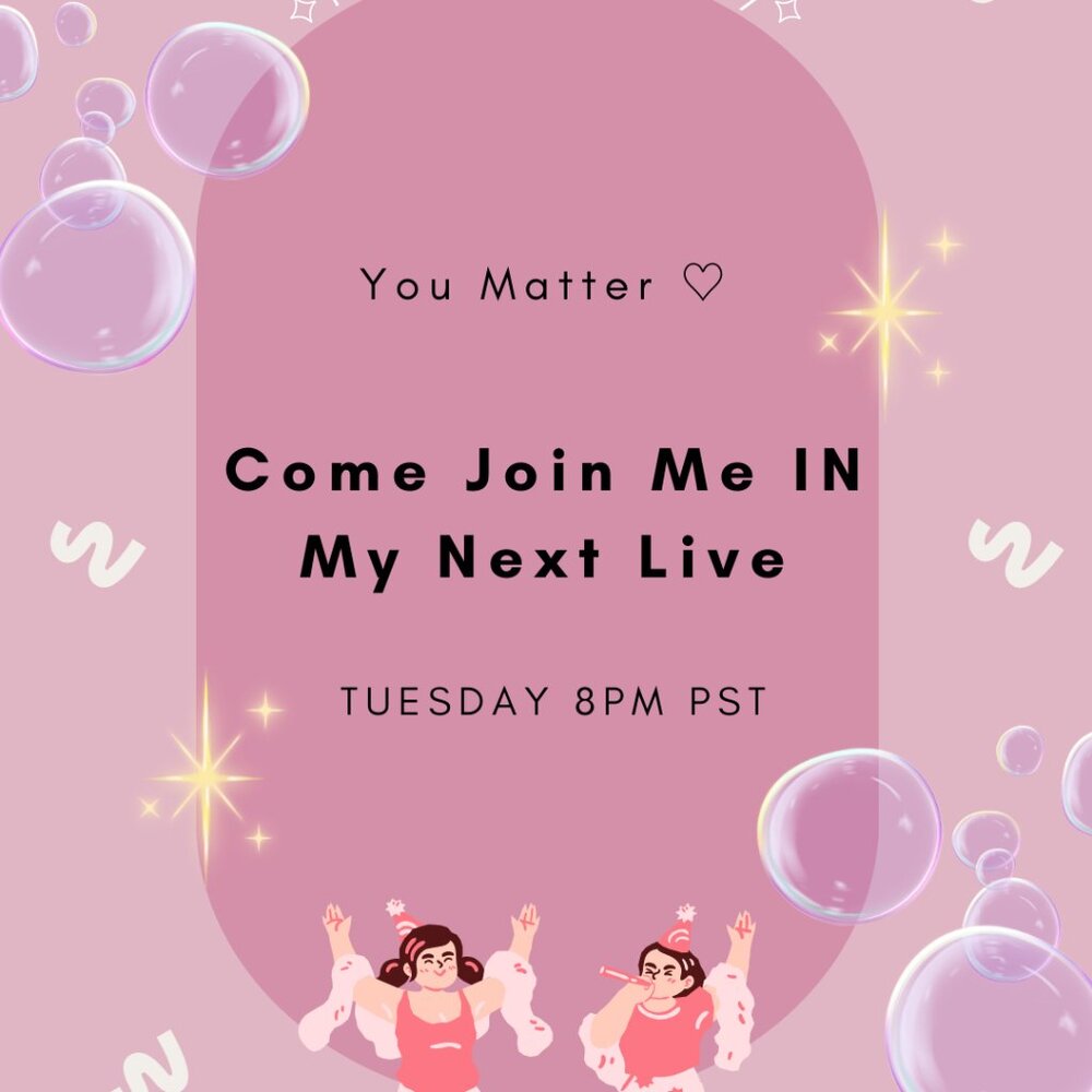COPY - COPY - Come Join My Next Live On Tuesday’s 🤩